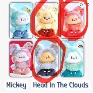 3~ Mickey Head in the Clouds Plush Toys. These 3 are the ones I have circled